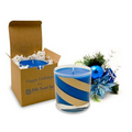 11 Oz. Vanilla Spice Hanukkah Candle - Frosted Tumbler